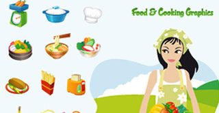 Food & Cooking Vector Graphics