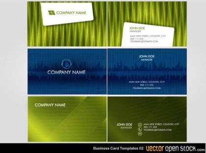Free Vector Business Card Templates
