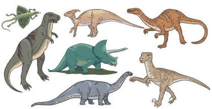 Dinosaurs Free Vector Image