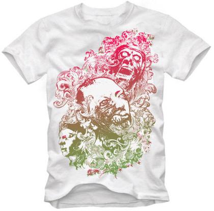 The Eclectic Gallery of Zombie Themed Vector Designs