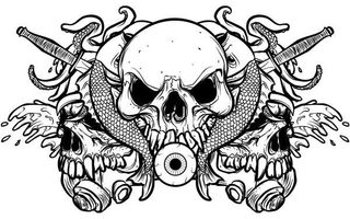 Hand Drawn Random Illustrator Vector Pack Free