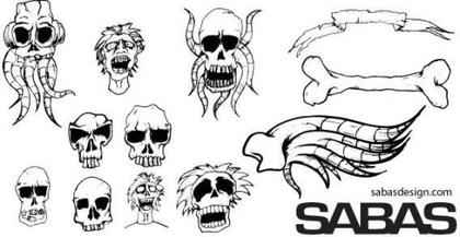 Vector Skulls