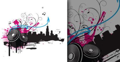 Free Vector Music Illustration