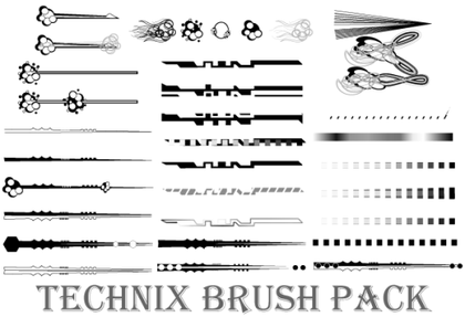 Technix Vector Illustrator Brushes Pack