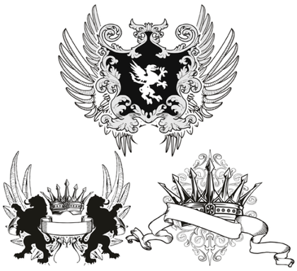 Heraldry Fashion Tshirt Designs