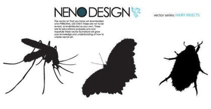 The Artistry of Insect Vector Designs