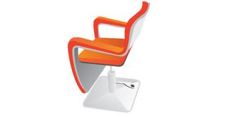 Hairdressing Chair Vector