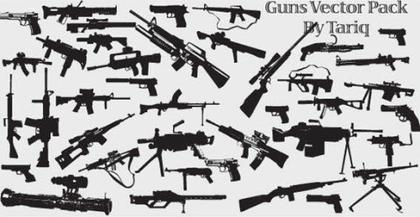 Guns Vector Pack