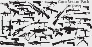Guns Vector Pack