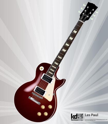 vector Les Paul Guitar