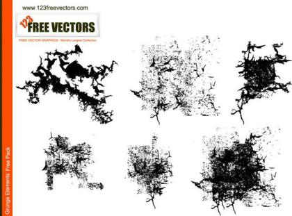 Free Grunge Elements Vectors