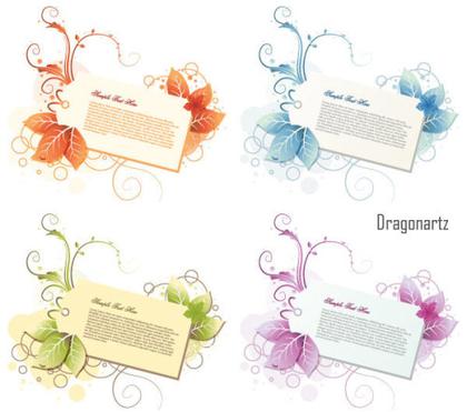 Free Download Price Tag Vector with Leaves and Curls