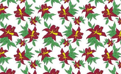 Free Seamless Flower Pattern