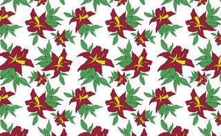 Free Seamless Flower Pattern
