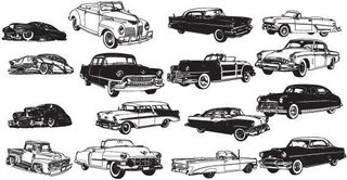 Cars free vector