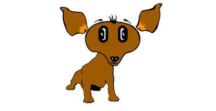 Cartoon Puppy Vector
