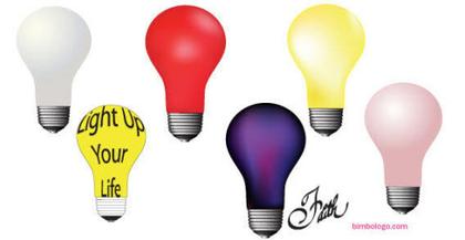 Light Bulbs Vector Free