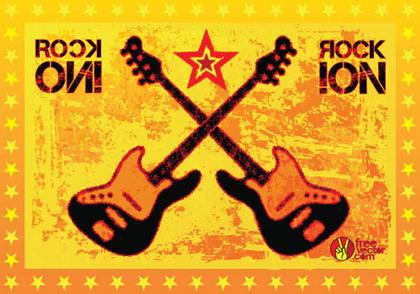 Rock Guitars Vector