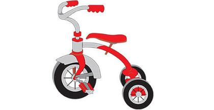 Tricycle vector