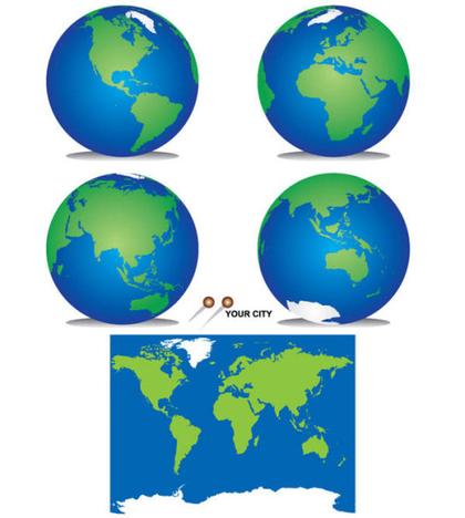 An Expansive Journey Through Planet Vector Designs