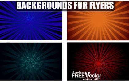 Free Vector Backgrounds for Flyers