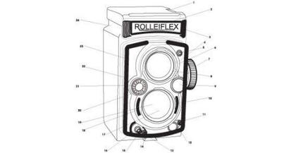 Free Vector Old Rolleiflex Automatic Camera