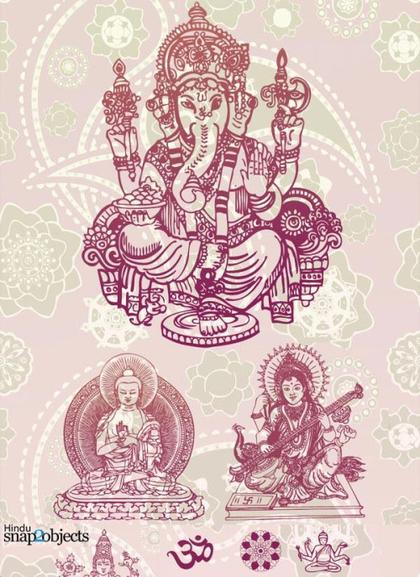 Religious Signs and Symbols  Free Vector