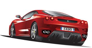 Ferrari Car Vector