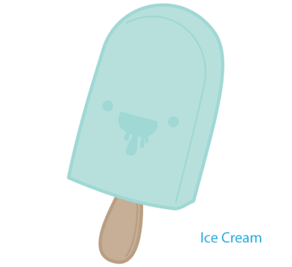 Ice Cream Stick Bar Free Vector