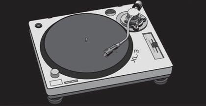 Turntable Vector Art