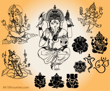 Vector Ganesha