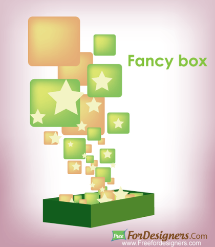 Free Vectors Fancy Box