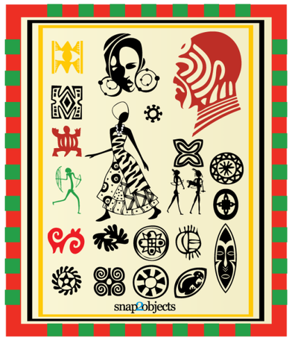 Free Vector African Elements