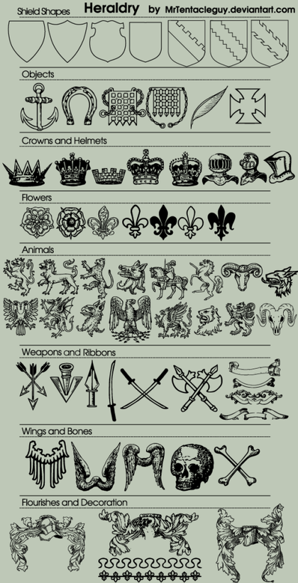 70 Heraldic Vector Free Download