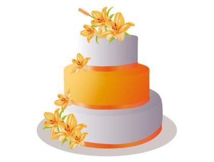 Pastel Cake Vector Art Free