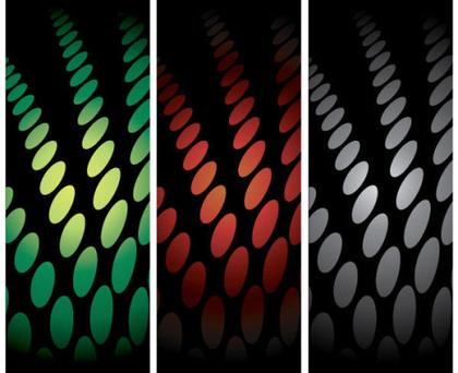 Abstract Banner Background Set