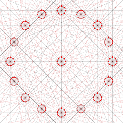 Vector Portolan Chart Lines