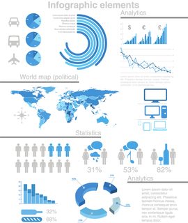 Free Vector Infographic Design Elements