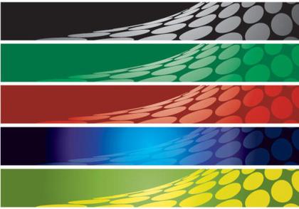 Abstract Banner Background Set 3