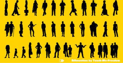 Business Silhouettes Free