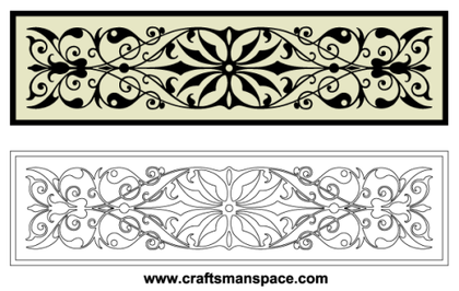 Free Horizontal Decorative Ornaments Vector