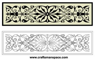 Free Horizontal Decorative Ornaments Vector