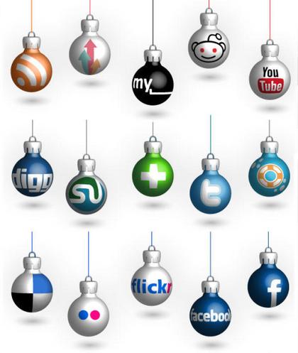 Free Christmas Social Icons