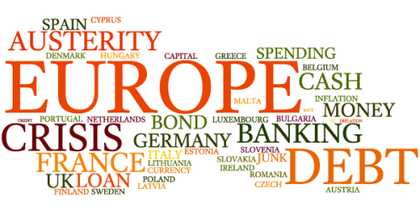 European Debt Crisis Word Cloud
