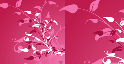 Vector Flower Decoration Background