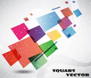 Abstract Squars Vector Free Graphic Background