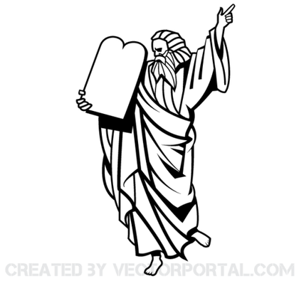 Moses Vector Image