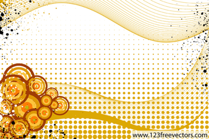 Halftone Vector Background