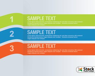 Number List Infographic Banner Vector