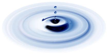 Realistic Water Ripple Vector Illustration